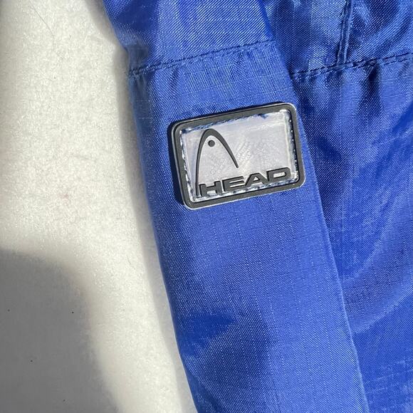 Head Nylon Wind Shell Mens Hooded Full Zip Adjustable Cuffs Waist Rainbow Zipper - Picture 3 of 16